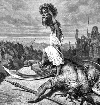 David Kills Goliath by Dore